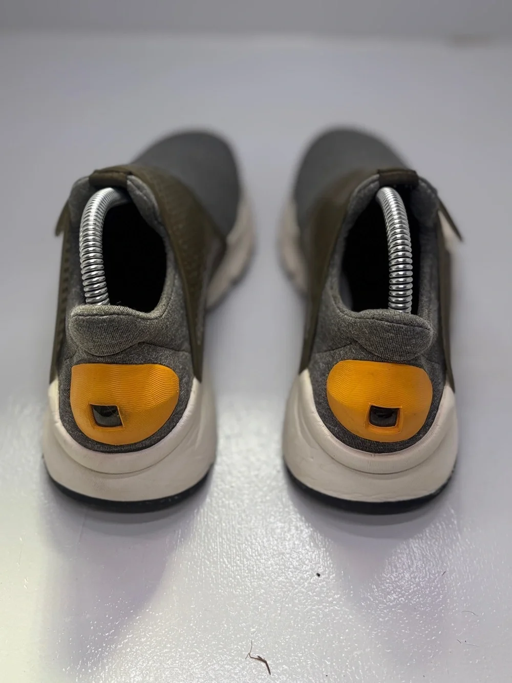 Nike Sock Dart SE Gold Leaf Dark Loden Slip On Sneakers women's size 8 EU 39